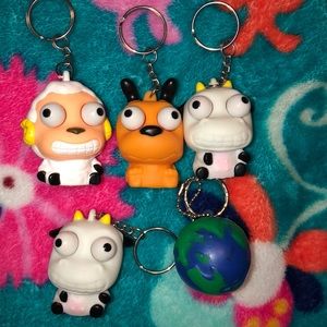 Kids squishy keychain
